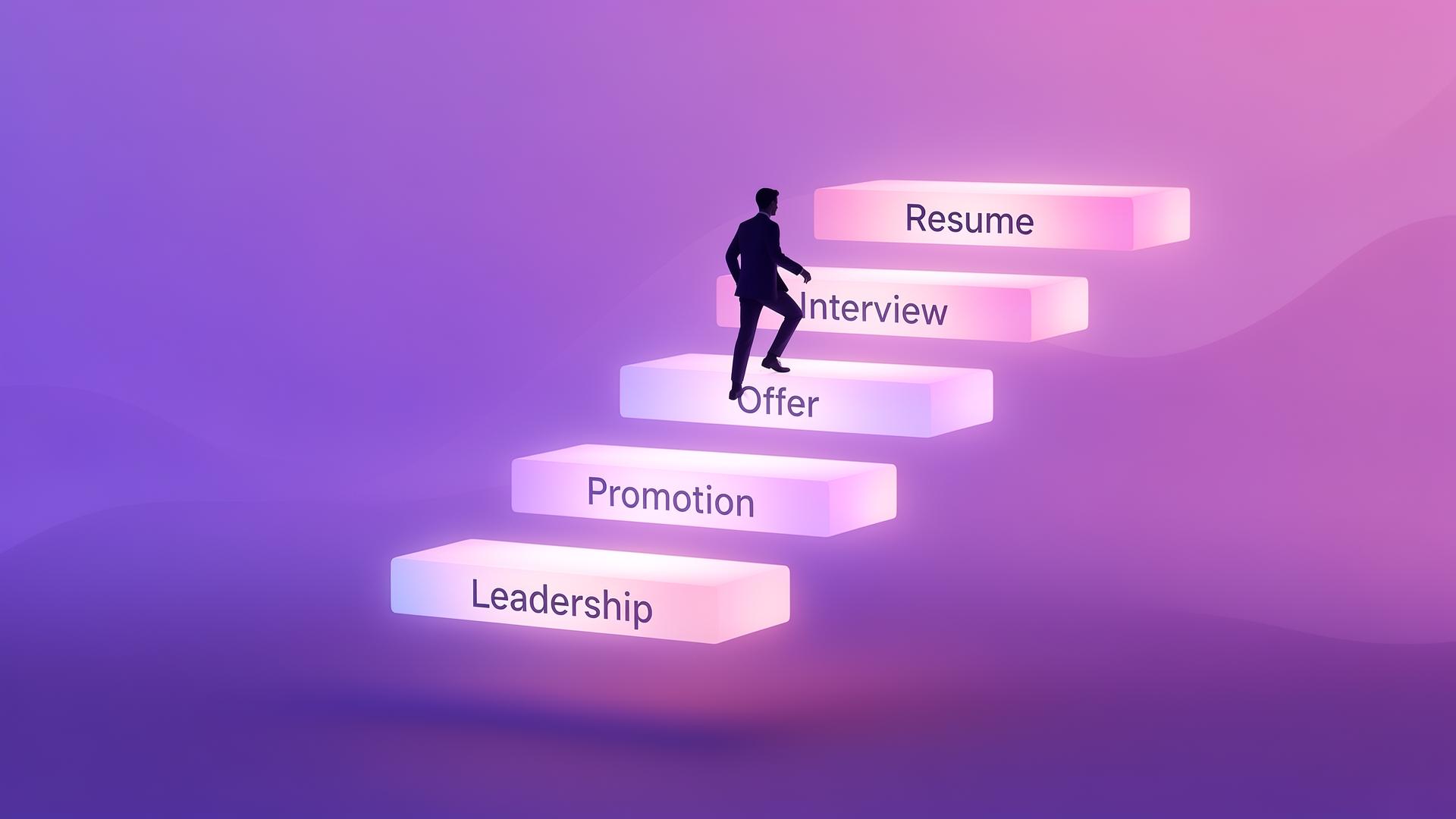 Career milestone steps