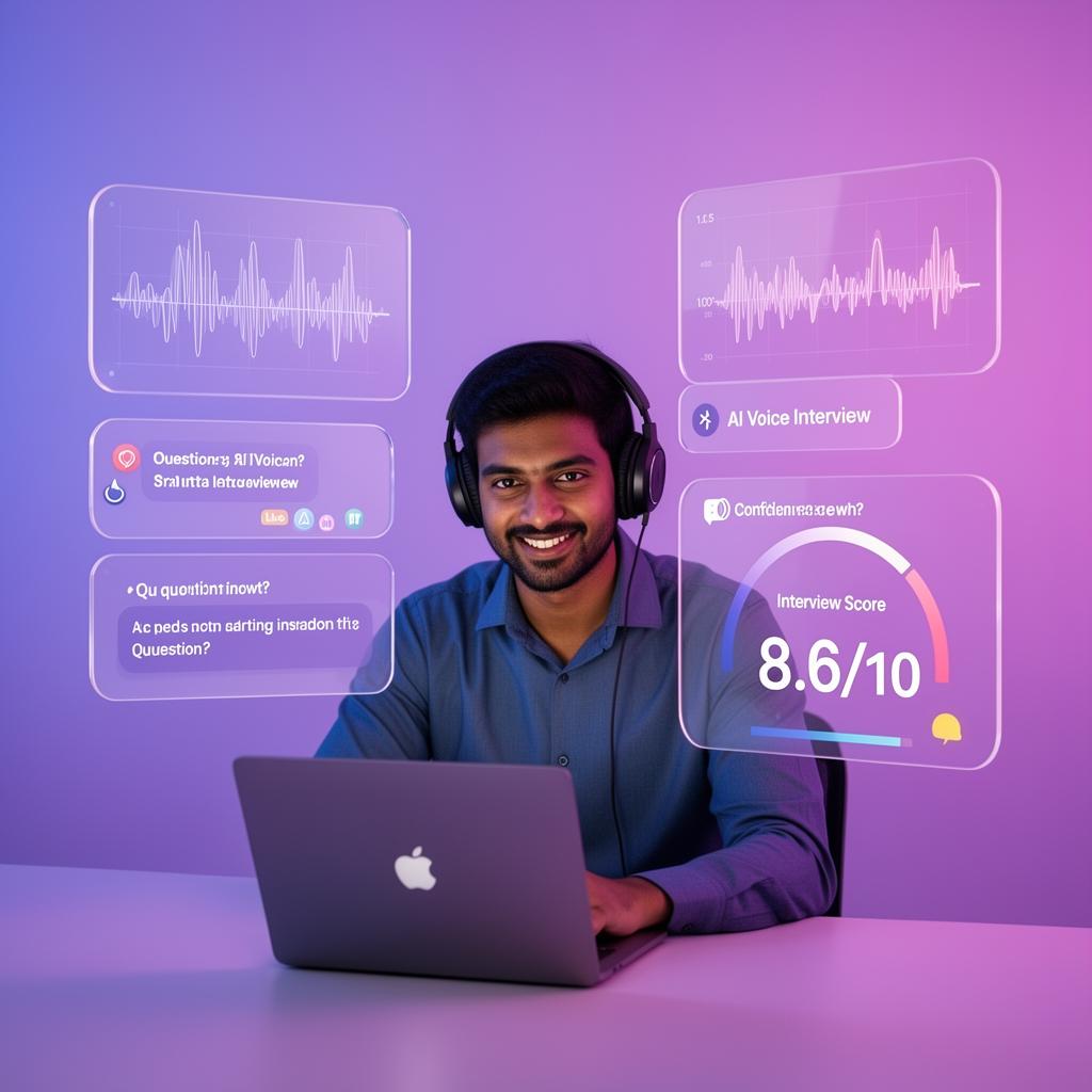 AI voice interview arena